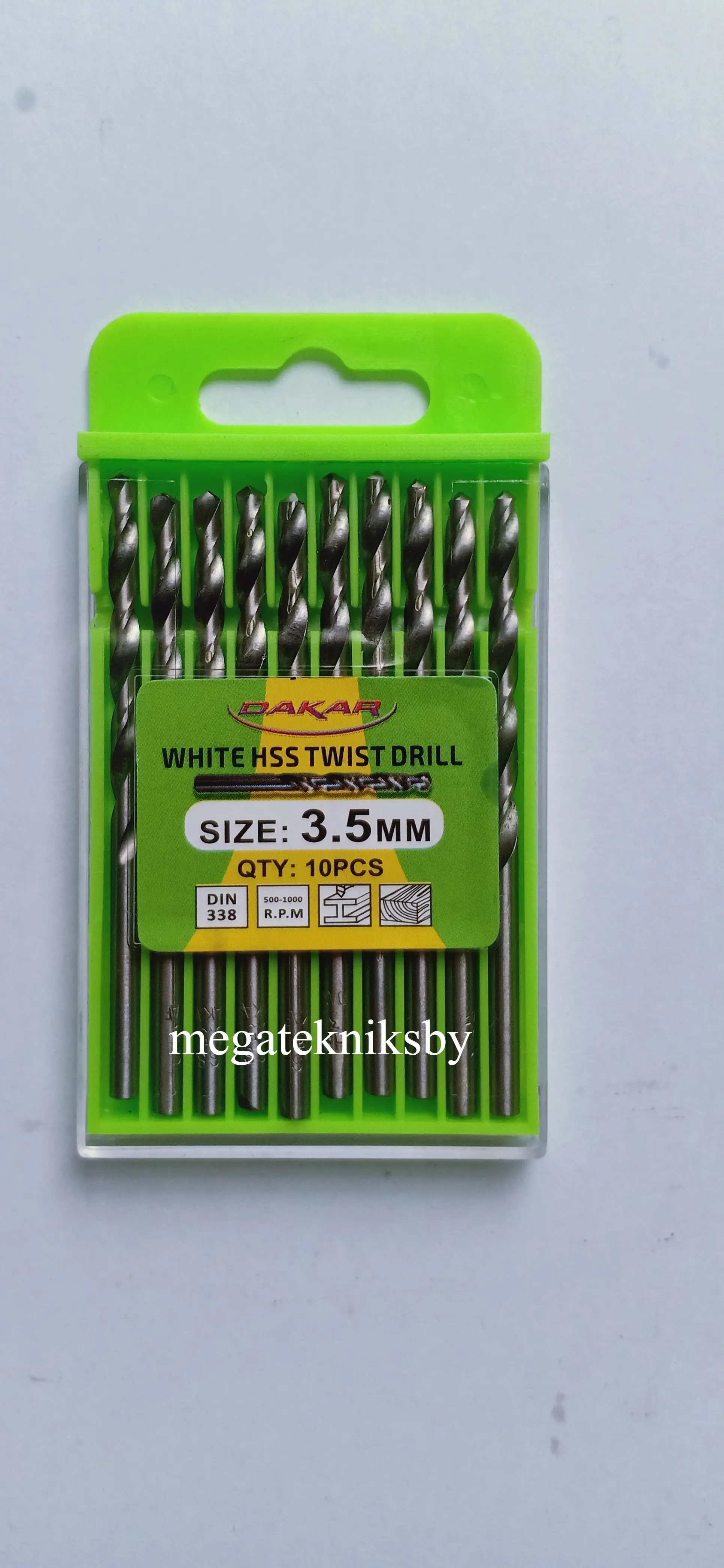 [GROSIR] MATA BOR BESI 3,5MM HSS MERK DAKAR