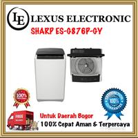Gambar SHARP MESIN CUCI TOP LOADING 7KG | ES-G876P-GY | 876PGY | ES G876 PGY dari lexus electronic mall Kota Bogor 1 Tokopedia