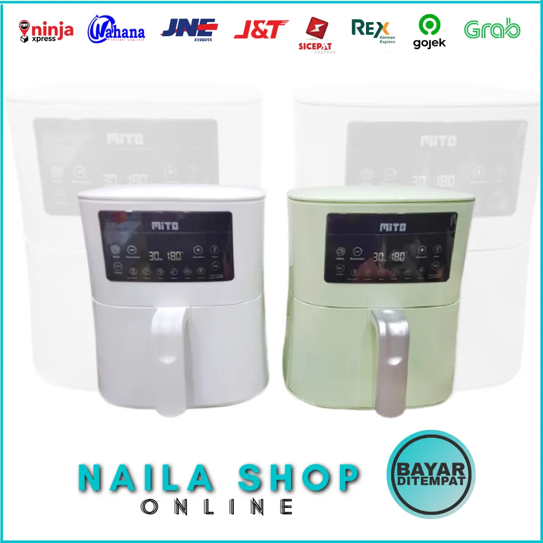 MITO DIGITAL AIR FRYER LOW WATT AF1 4 LITER ORIGINAL MITO DIGIFRY AF1