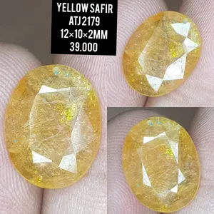 YELLOW SAFIR GARANSI BATU ASLI, TOP QUALITY ATJ 2179