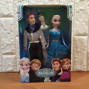 Mainan Boneka Couple Frozen Elsa Anna - Kado Anak