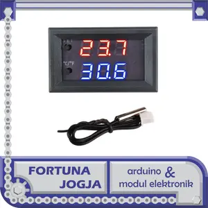 Termostat Digital W1209WK DC 12V Alat Pengatur Suhu Mini