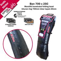 Gambar Ban Luar Sepeda Roadbike Fixie 700 x 25c Folding Bead Kenda Kriterium Outdoor dari Sepedalova Kota Serang 1 Tokopedia