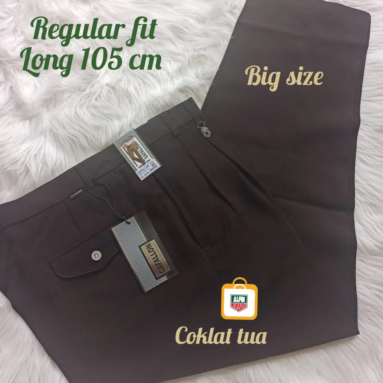 Celana Formal merk Cafallon Jumbo