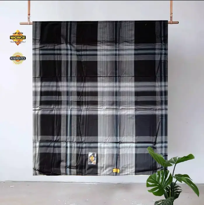 Gambar Wadimor Sarung Tenun Motif Hitam Putih Kain Sarung Wadimor Original - Hitam Putih 01, Dewasa dari Basmala Store Kota Tangerang Selatan 5 Tokopedia