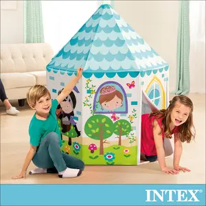 Mainan Tenda Anak Castle INTEX Princess and Prince Play Tent