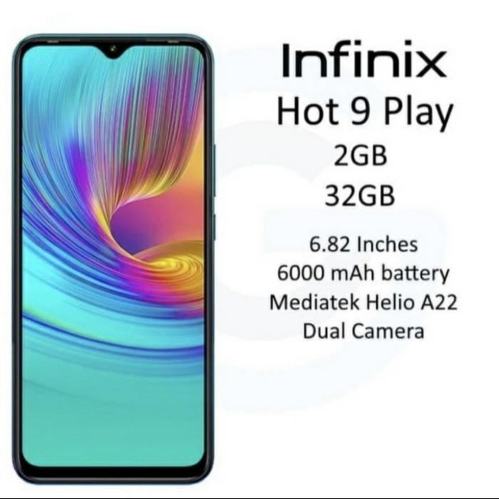 Gambar infinix hot 9 play 2/32 2 32 gb garansi resmi dari perkakas tb Kota Pekanbaru Tokopedia