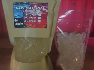 BAHAN LILIN TRANSPARANT JELLY KEMASAN 1000 Gram