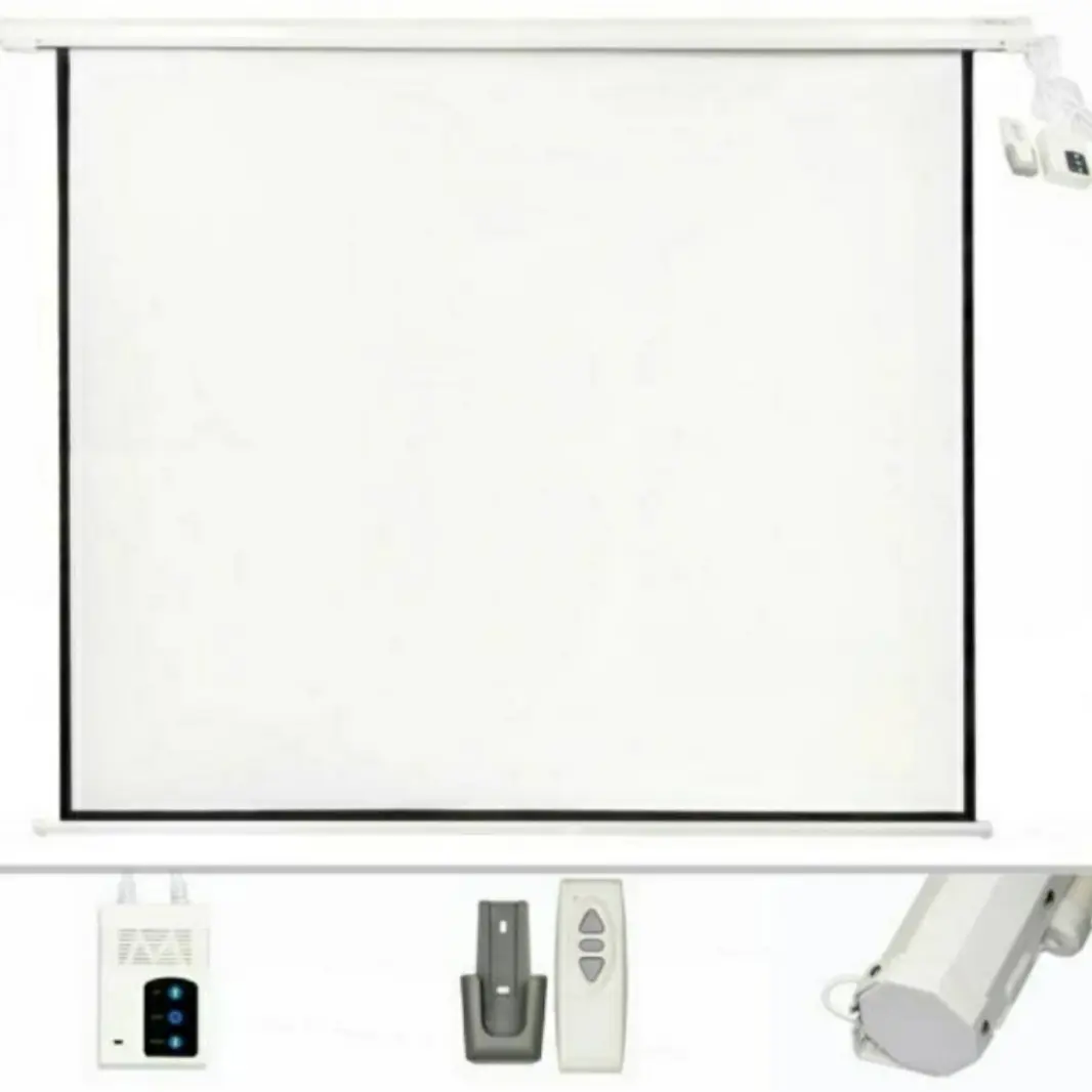 Layar Gantung Motorized 84" (Screen Motorized 84")