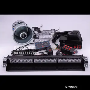 Paket toa polisi chrome ts200 cjb200 strobo tebal 4 titik & 18 titik