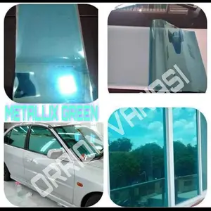 Kaca Film Mobil Merek Sun Mars Warna Metallix Green Terbaru
