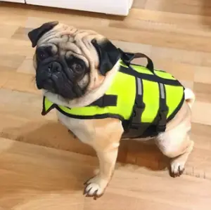 Dog Life Jacket vest harness Anjing Reflective Size M