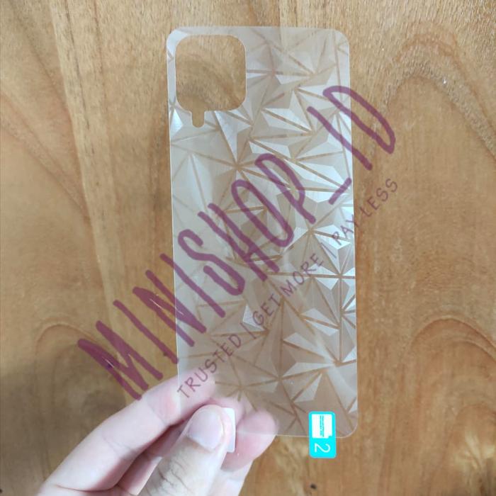 Gambar SAMSUNG GALAXY A12 SKIN DIAMOND BACKSCREEN PROTECTOR DIAMOND dari MINISHOP OFFICIAL Kota Tangerang Tokopedia