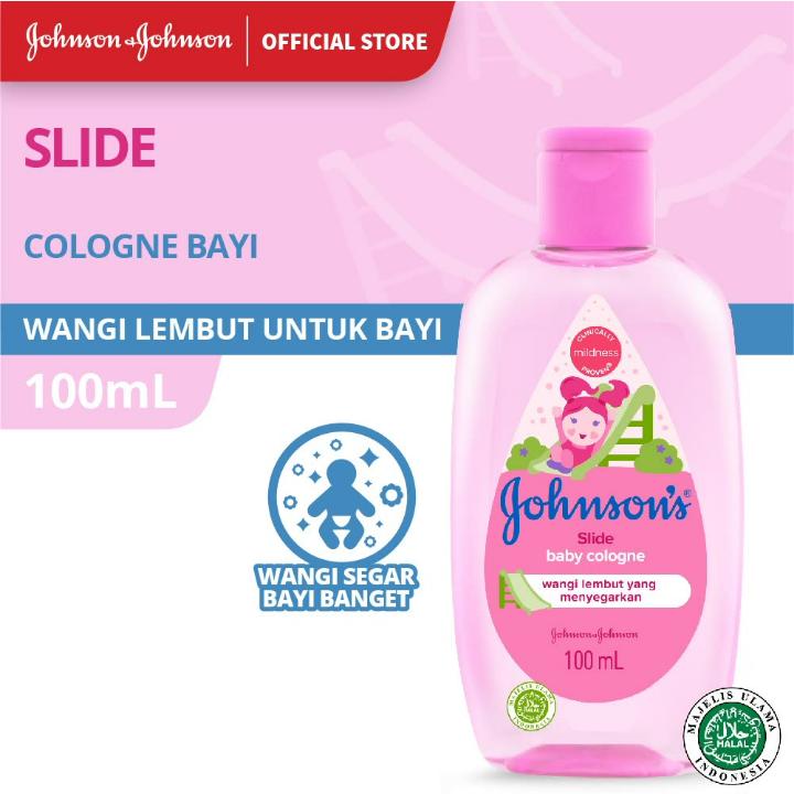 Johnson Johnsons Baby Cologne Summer Swing / Powder Mist / Happy Berries / Slide / Heaven 100ml Minyak Wangi Bayi 1