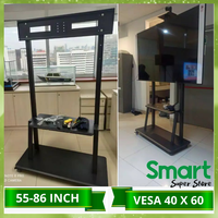 Gambar Bracket TV Standing I Brecket TV Standing 55-86 inch, TV Stand Meja dari Smart Superstore Kota Administrasi Jakarta Selatan 1 Tokopedia