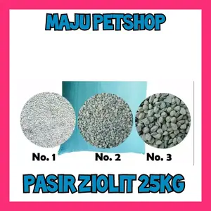 Pasir Ziolite 25Kg/Pasir Kucing Pasir Biasa Pasir Ziolit Serok Bak Cat