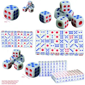 DADU JUMBO PLASTIK JUMBO 16 MM X 16 MM