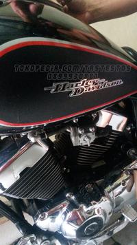 Gambar Emblem / Sticker Tulisan Harley Davidson / Lettering dari Chrome Bandits Kota Administrasi Jakarta Selatan 3 Tokopedia