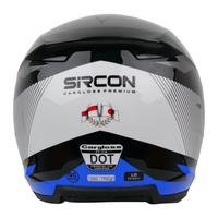 Gambar Helm Cargloss Sircon Taichi Flash Helm FullFace - Blue - M dari Cargloss Helmets Kab. Bogor 3 Tokopedia