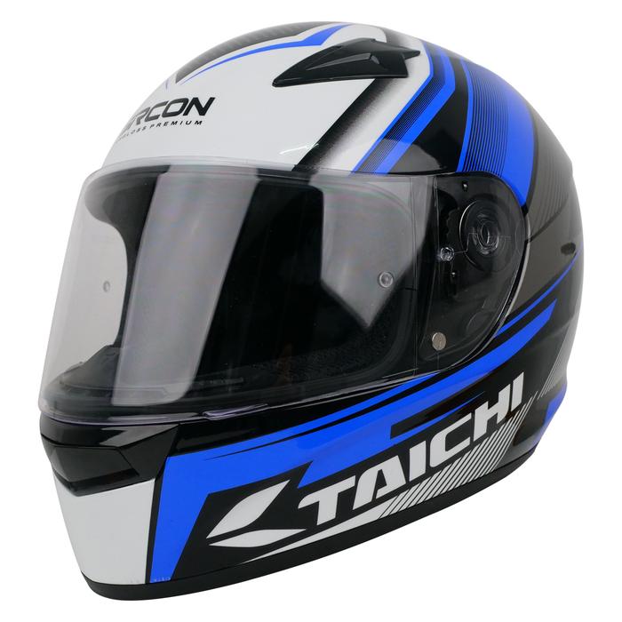 Gambar Helm Cargloss Sircon Taichi Flash Helm FullFace - Blue - M dari Cargloss Helmets Kab. Bogor Tokopedia