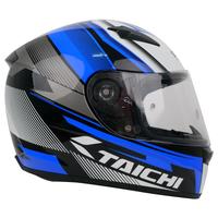 Gambar Helm Cargloss Sircon Taichi Flash Helm FullFace - Blue - M dari Cargloss Helmets Kab. Bogor 4 Tokopedia