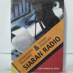 Buku Manajemen Program & Teknik Produksi Siaran Radio