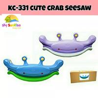 Gambar LABEILLE ID CUTE CRAB SEESAW KC - 331 MAINAN JUNGKITAN JUNGKAT JUNGKIT dari Sunrise Toys Kota Surabaya 3 Tokopedia