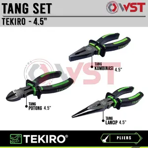 Tekiro Tang Set 4.5" / Kombinasi 4.5" / Lancip 4.5" / Potong 4.5"
