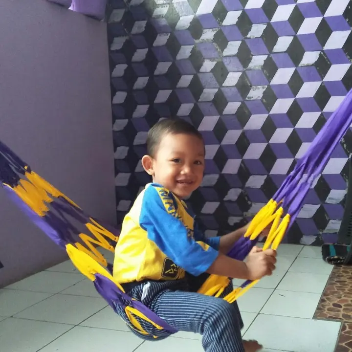 ayunan jaring anak Hammock Camping Gantung Outdoor 1