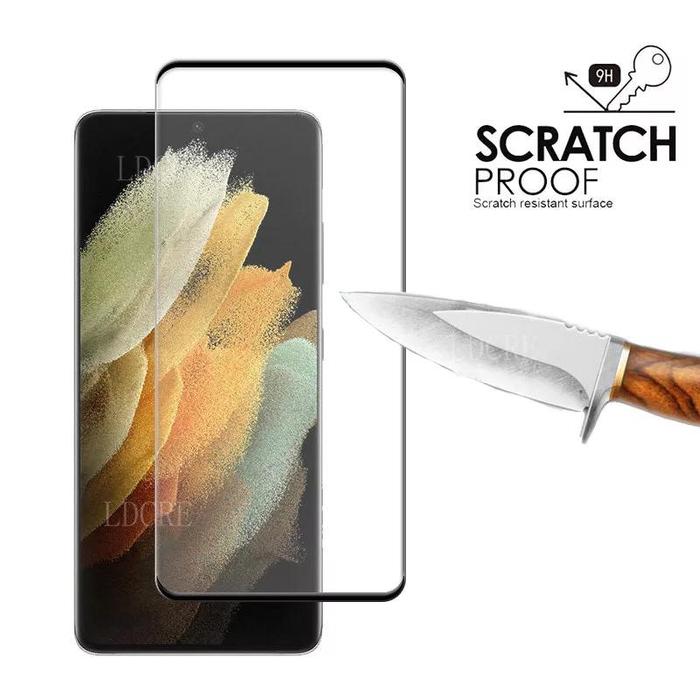 Gambar SAMSUNG GALAXY S21 TEMPERED GLASS CURVED 3D SCREEN GUARD PROTECTOR 9H dari Case Thebest Kota Administrasi Jakarta Pusat Tokopedia