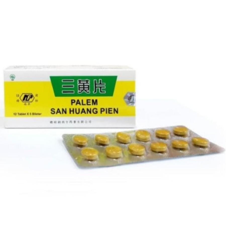 nan fung - palam tablet / san huang phien obat panas dalam