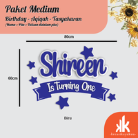 Gambar Kreasikayukuu (Paket Medium) Backdrop Dekorasi Ulang Tahun / Tasyakuran / Aqiqah Bahan Kertas Jasmine - pinkrose putih dari kreasikayukuu Kab. Boyolali 4 Tokopedia