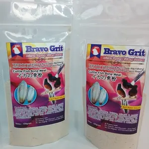 Grit/asinan tepung tulang sotong Bravogrit 100 gram