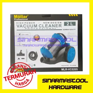 VACUUM CLEANER MOLLAR 2 LITER NEW MLR-VC0205