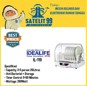 STERILIZER DISH DRYER IDEALIFE TYPE IL-119