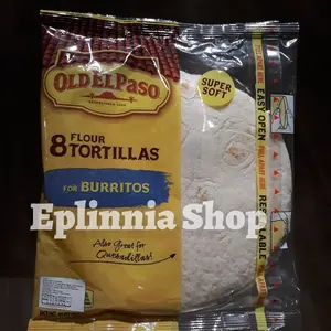 Old El Paso 8's Flour Tortillas For Buritos 311 gr - Roti Tortilla