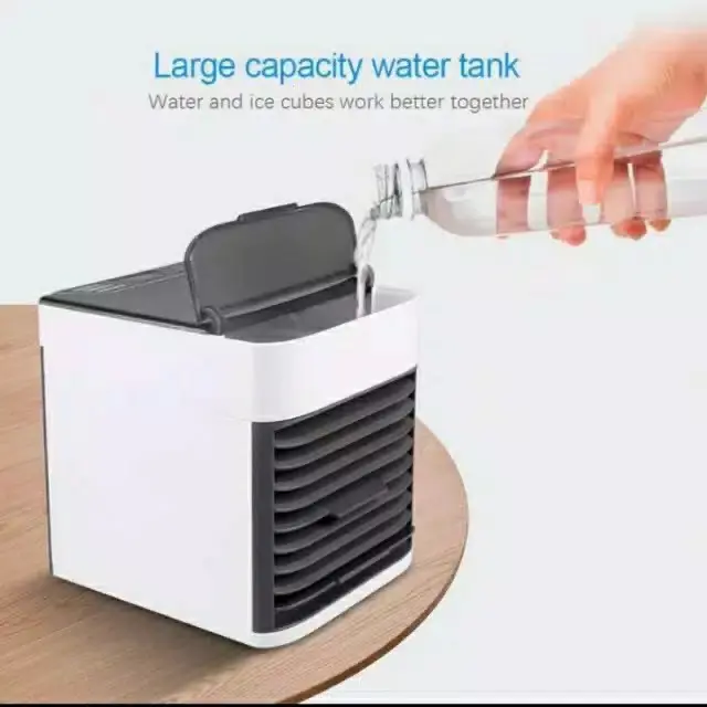 Ac mini portable kipas angin cooler usb arctic air 7 led 1