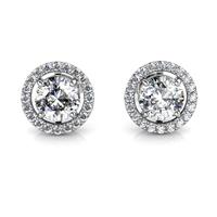 Gambar Fantaisie Earring - Anting Moissanite diamond Celesta by Her Jewellery - White Gold dari Her Jewellery Kota Administrasi Jakarta Pusat 1 Tokopedia