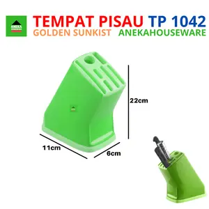 Rak Tempat Pisau Dapur Plastik Golden Sunkist TP 1042