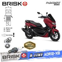 Gambar Busi Brisk X-Line tipe AOR12-X8 Yamaha All New Nmax 2020 dari GMA Product Series Kota Administrasi Jakarta Barat 1 Tokopedia