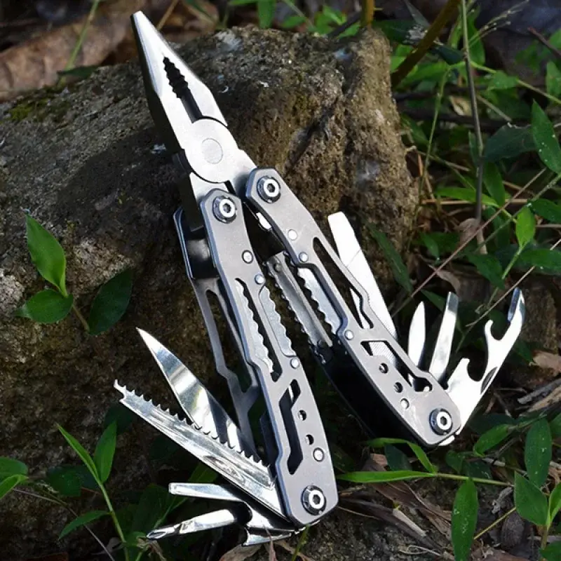 Tang Multifunctional EDC Plier Survival Tool Stainless Steel