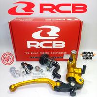 Gambar Master Rem Kanan / Master Brake Pump RCB S1 Radial 14MM Gold dari Anugerah Motor Lenteng Kota Administrasi Jakarta Selatan 3 Tokopedia