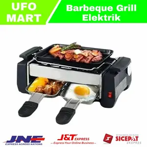 Alat Pemanggang SOSIS ROTI IKAN Listrik Barbeque Grill Elektrik BBQ