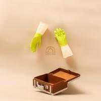 Gambar Safe Me Sarung Tangan Latex / House Hold Gloves Duo Color Green dari Safe Me Kota Administrasi Jakarta Utara 5 Tokopedia