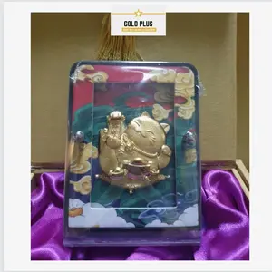 Lucky cat Gold Foil 24 k ( model B)