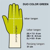 Gambar Safe Me Sarung Tangan Latex / House Hold Gloves Duo Color Green dari Safe Me Kota Administrasi Jakarta Utara 2 Tokopedia