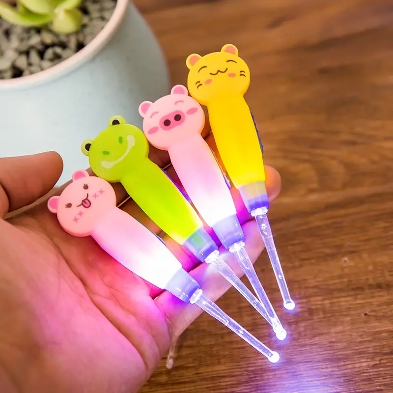 Pembersih Telinga / Earpick / KOREK KUPING SENTER LED karakter kartun