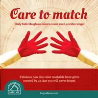 Gambar Safe Me Sarung Tangan Latex / House Hold Gloves Duo Color Red - S dari Safe Me Kota Administrasi Jakarta Utara 5 Tokopedia
