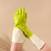 Gambar Safe Me Sarung Tangan Latex / House Hold Gloves Duo Color Green dari Safe Me Kota Administrasi Jakarta Utara 3 Tokopedia