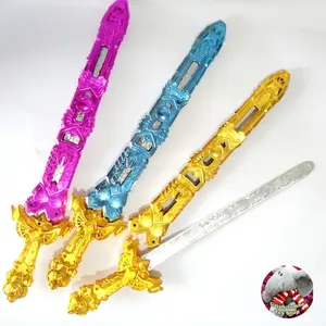 Mainan Pedang Anak Metalik Metalic + Sarung Pedang Plastik Aman